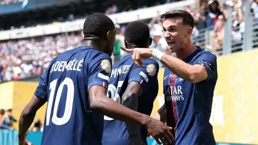 PSG goleó a Real Madrid y jugará la final del Mundial de Clubes ante Chelsea