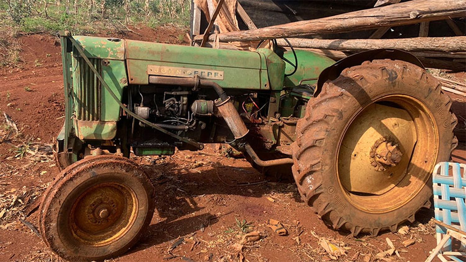 Murió un adolescente al chocar el tractor que manejaba