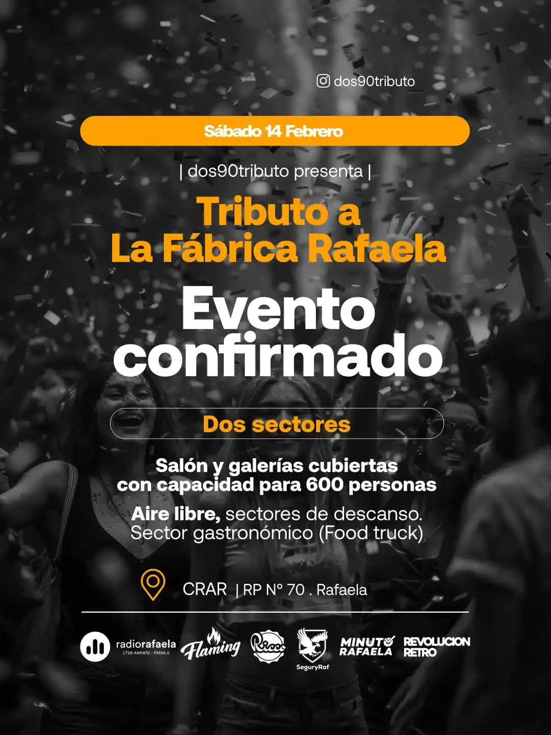 Evento confirmado: este fin de semana, “La Fábrica” vuelve en formato tributo