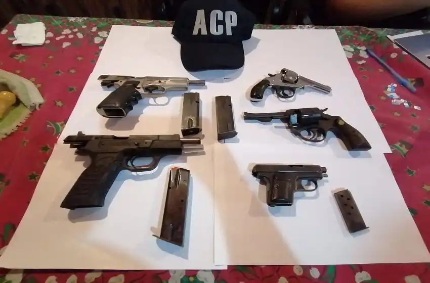 Destruirán 5.000 armas de fuego secuestradas en Santa Fe