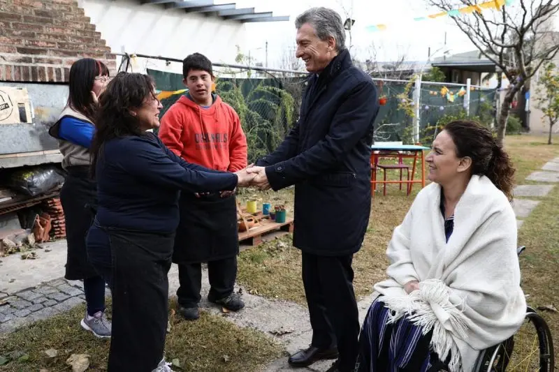 Macri visitó La Plata en medio de un fuerte operativo de seguridad