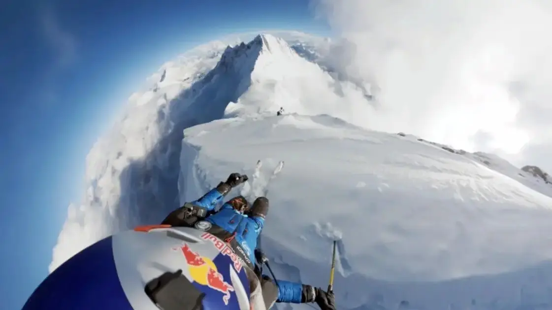 Andrzej Bargiel marcó un hito en el montañismo. Foto: NA.
