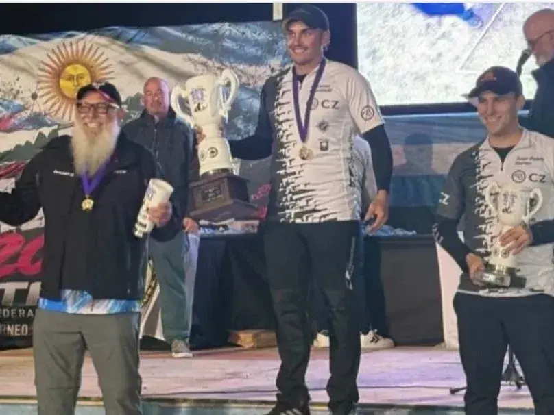 Germán Romitelli sumó su noveno campeonato argentino de Tira Práctico. Foto:Redes
