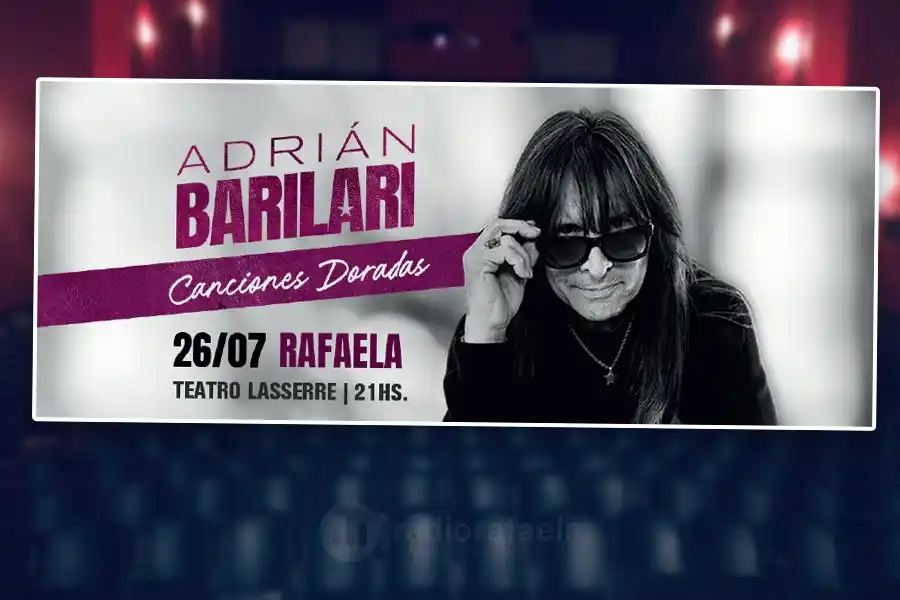 Adrián Barilari vuelve a Rafaela con un espectáculo único