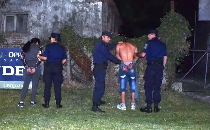 Persiguieron por Gualeguaychú un auto en el que iba una familia