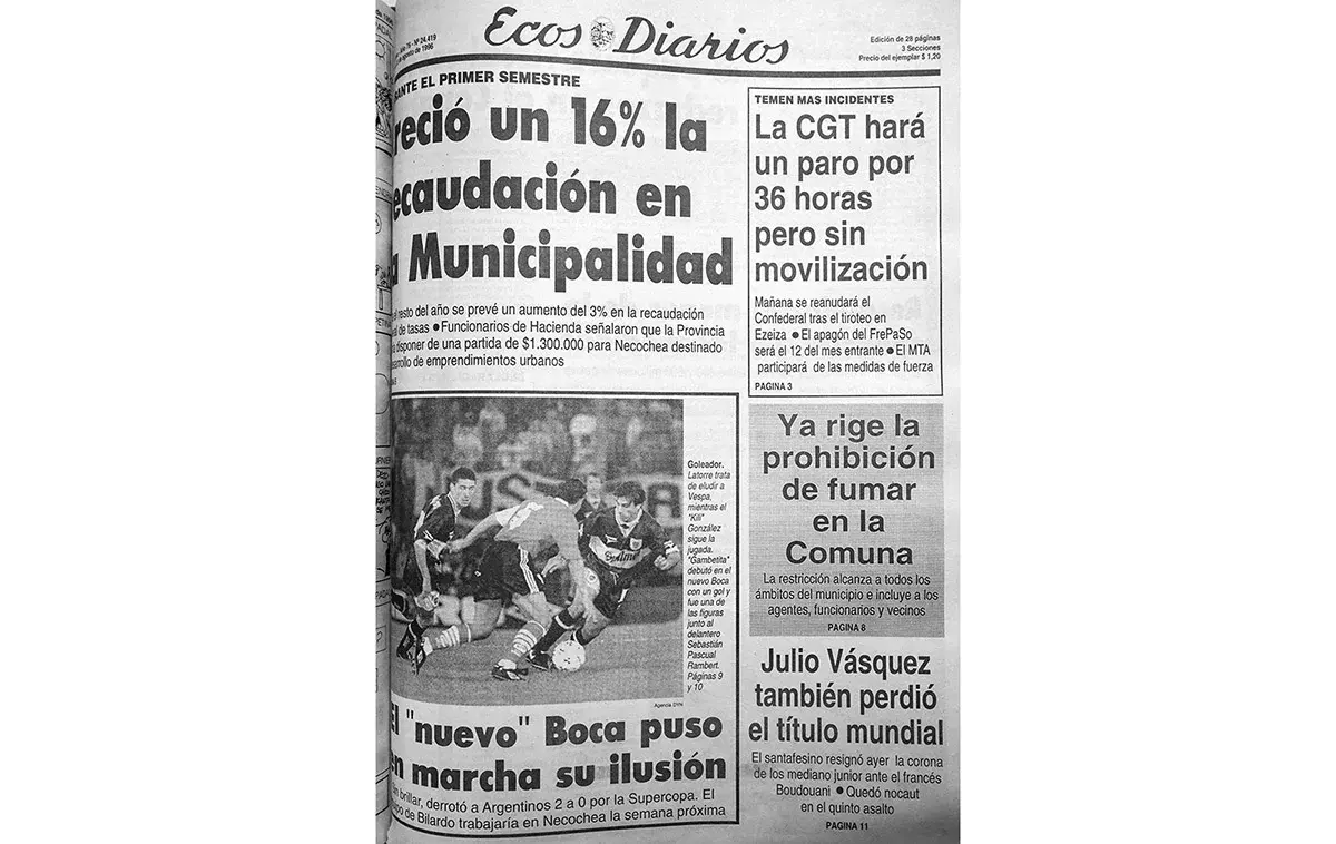 Jueves 22 de agosto de 1996