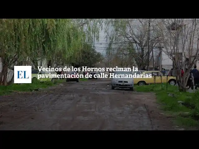 Vecinos de Los Hornos reclaman la pavimentación de calle Hernandarias