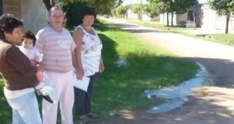 Quejas por el mal estado de las cloacas