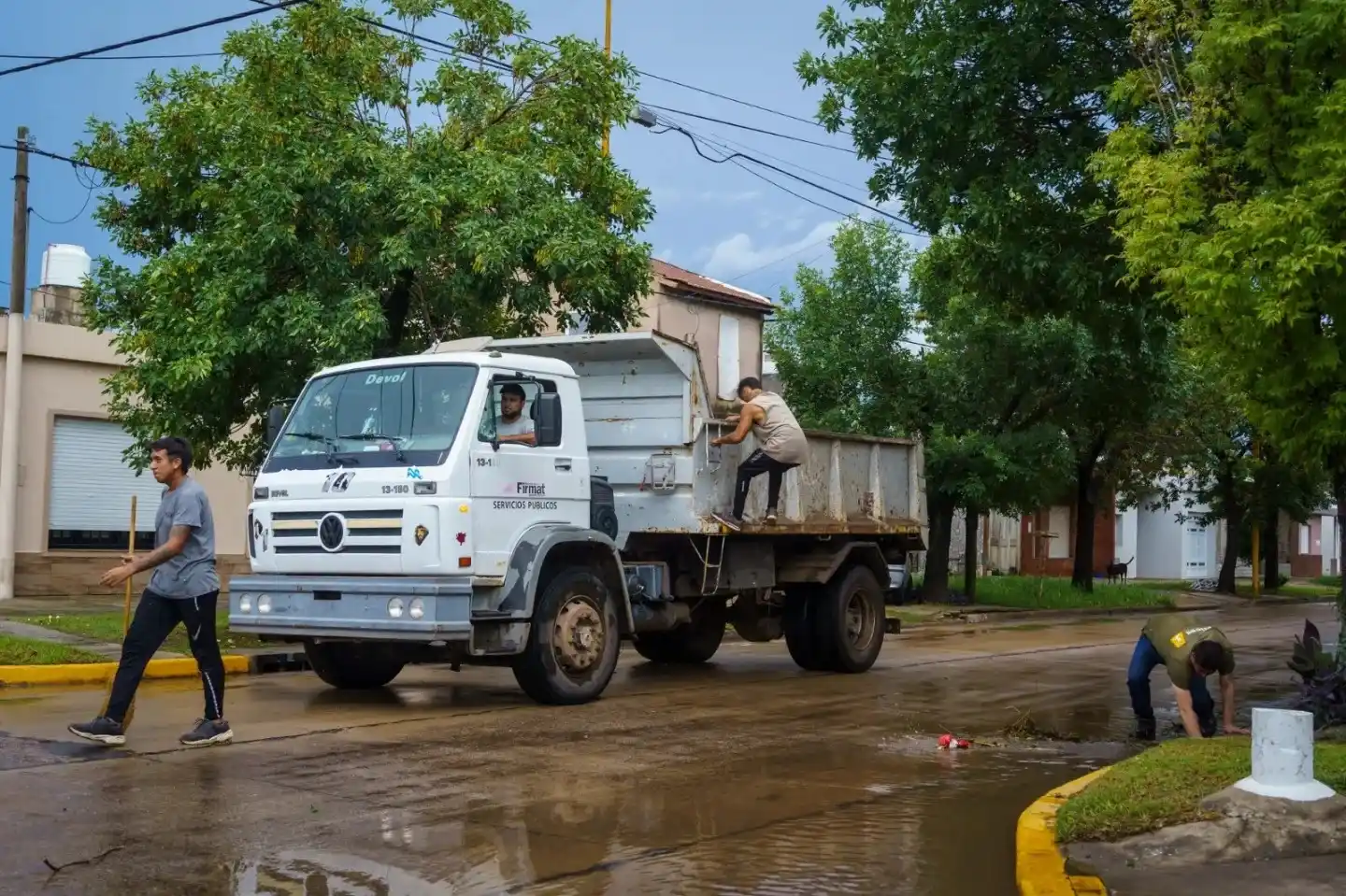 Firmat: limpieza de desagües y alcantarillas tras la tormenta