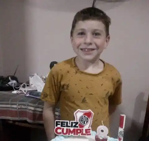 Santino Figueredo cumplió 8 años