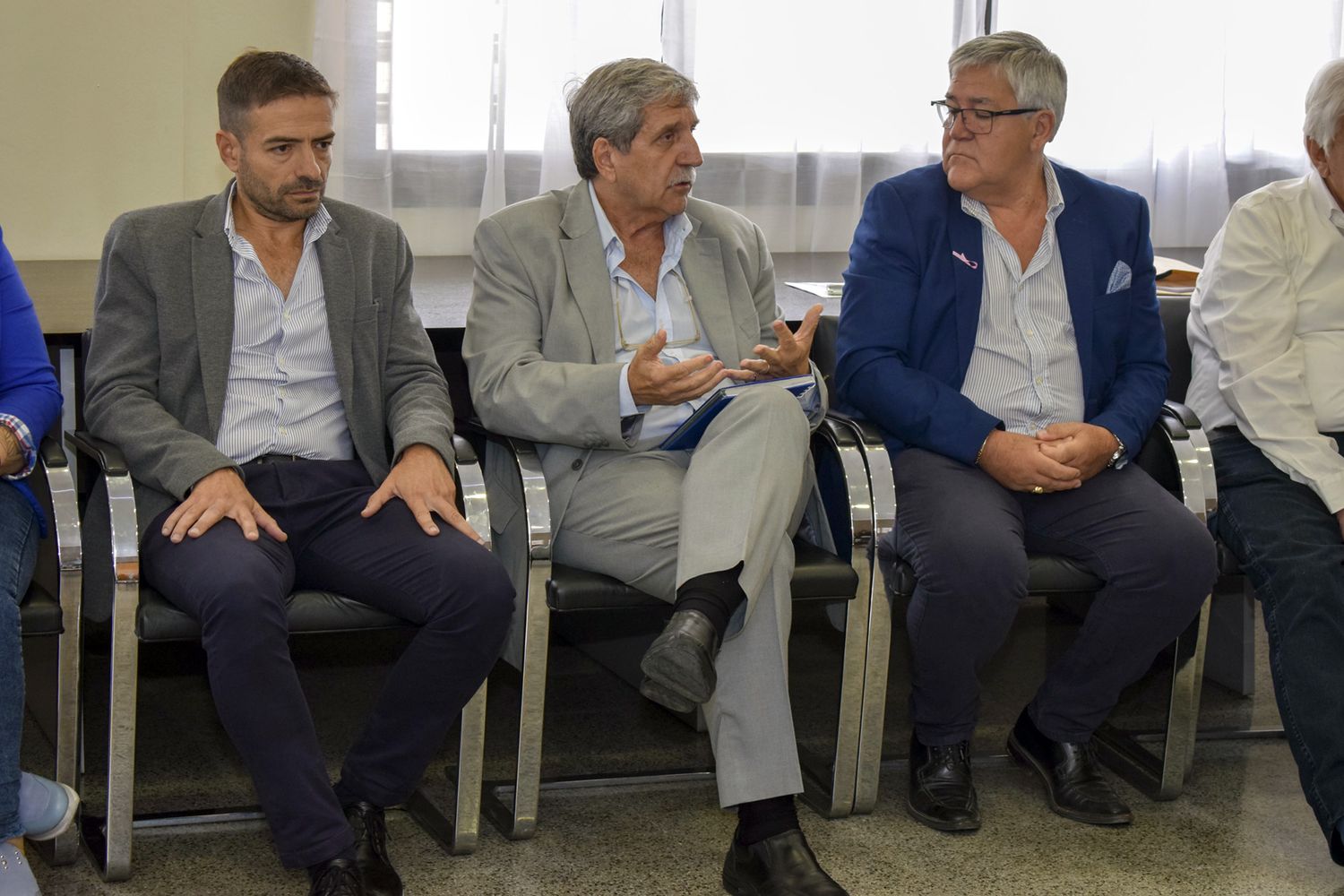 Reunión entre autoridades de Salud, Iosper y anestesistas para abordar la continuidad de la atención médica