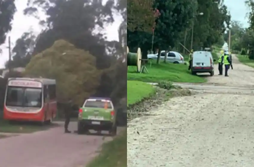 Demoraron a 5 personas trabajando sin autorización para una empresa de telefonía