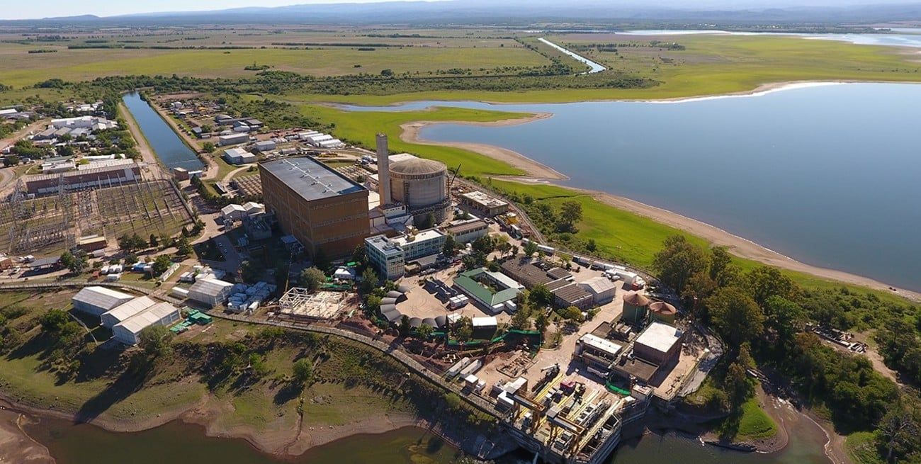 Central Nuclear Embalse. Crédito: Gobierno de la Nación