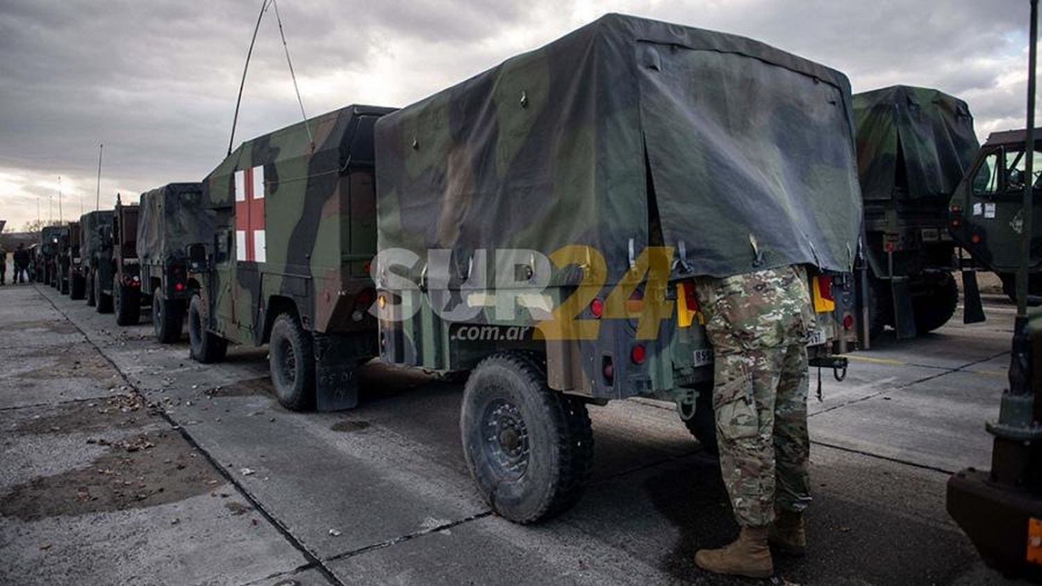 Horas de máxima tensión en la frontera entre Rusia y Ucrania