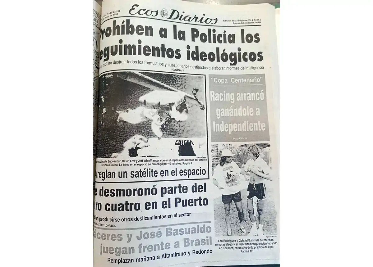 Sábado 26 de junio de 1993
