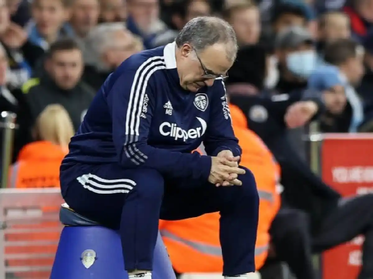 "Este es el peor momento  que pasé en Leeds", dijo Bielsa
