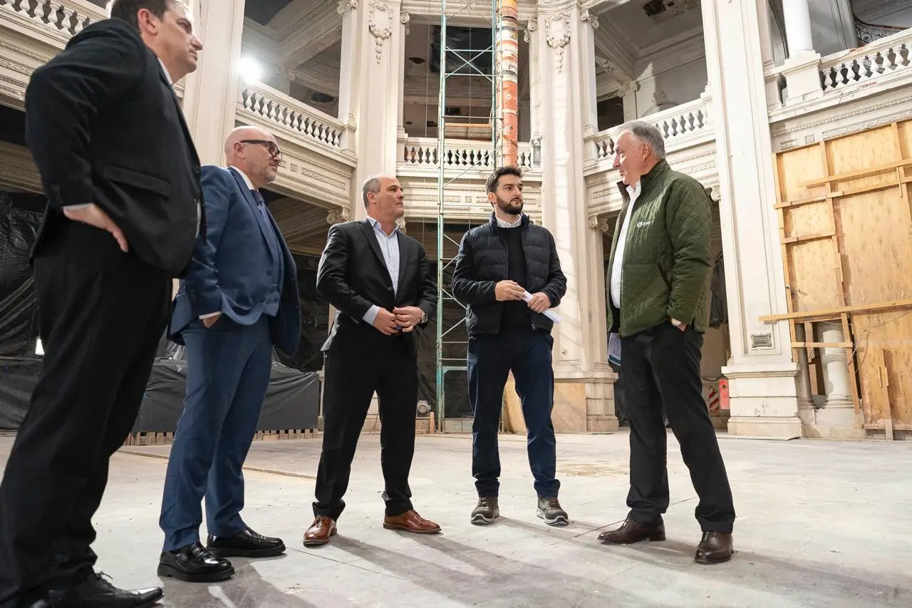 BNA avanza con la reconstrucción integral de su emblemática sucursal