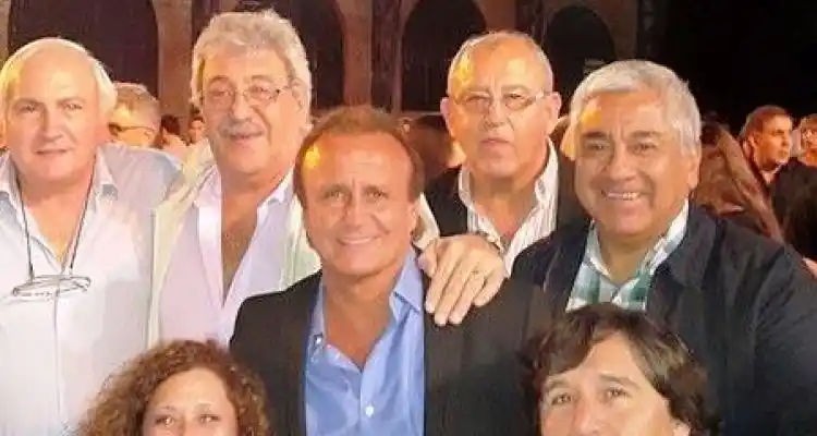 Salazar con Del Sel y Macri en Rosario