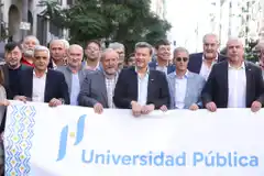 Para el rector de la Unicen, la marcha fue un “enorme espaldarazo”