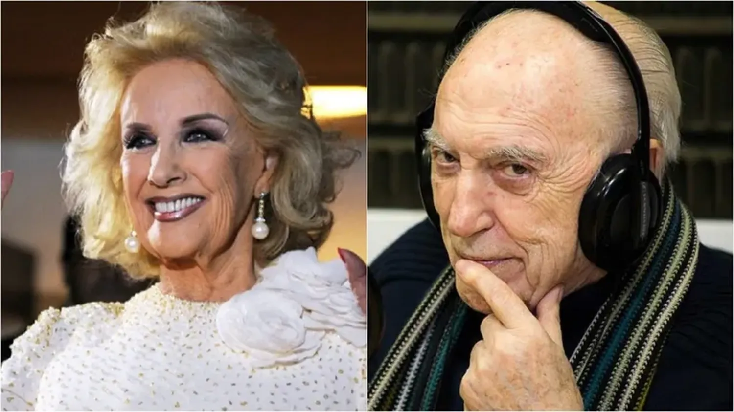 La diva recordó al locutor, que falleció este martes.