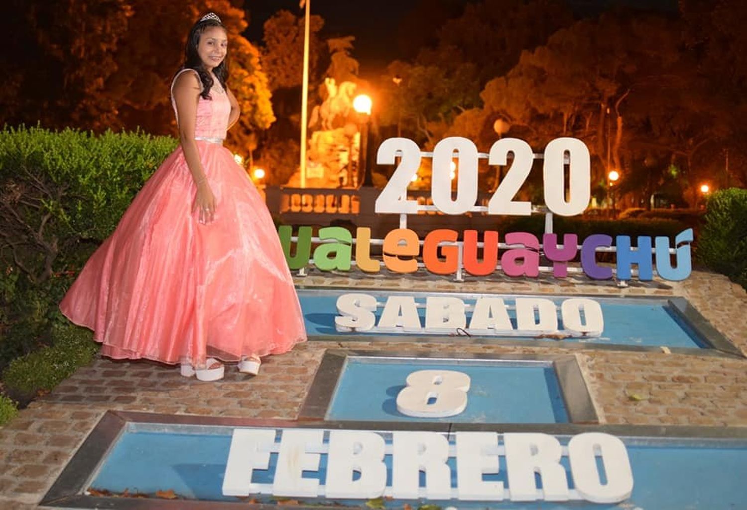 Fotografía de un Book de cumpleaños de 15, tomada por Fabio antes de la pandemia