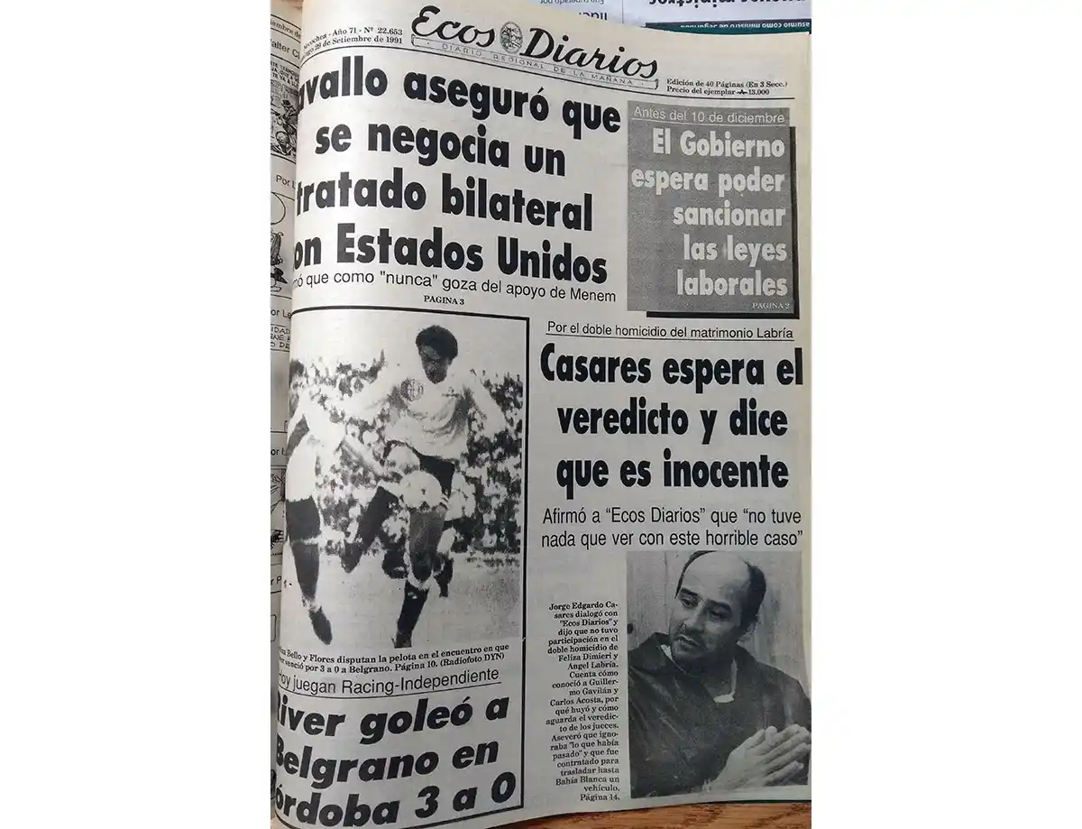 Domingo 29 de Septiembre de 1991