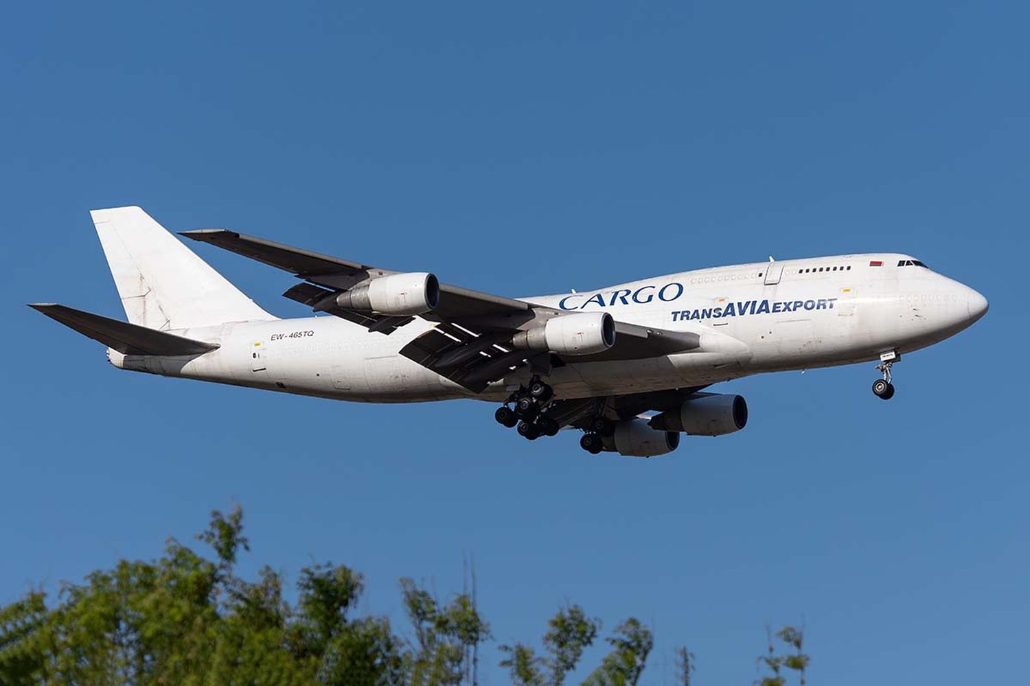 Un Boeing 747 de Bielorrusia vuela por Sudamérica entre Venezuela y Bolivia