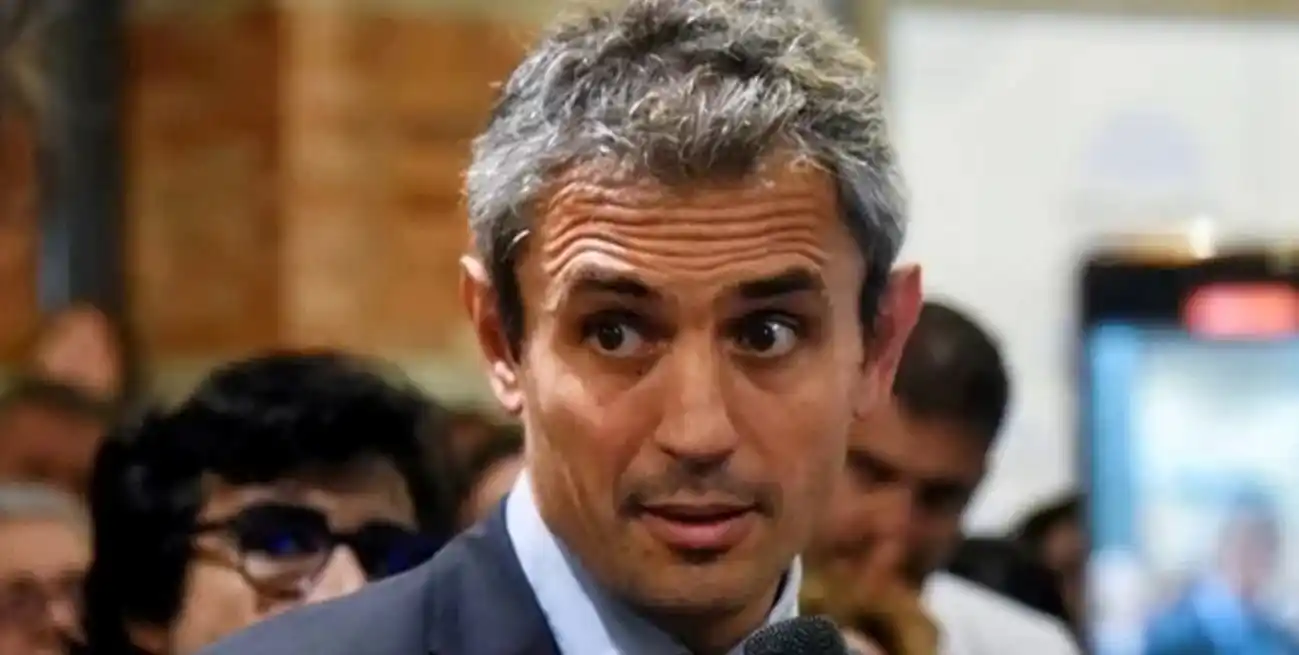 Martín Menem presidió la sesión del 8 de abril. Gentileza