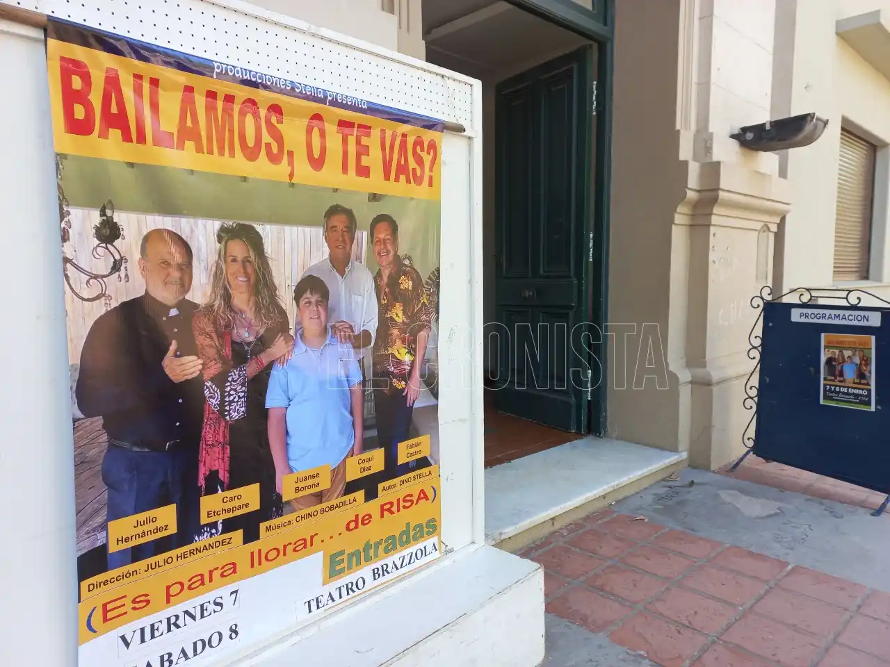 Se suspendieron las funciones de la obra “Bailamos, o te vas?”