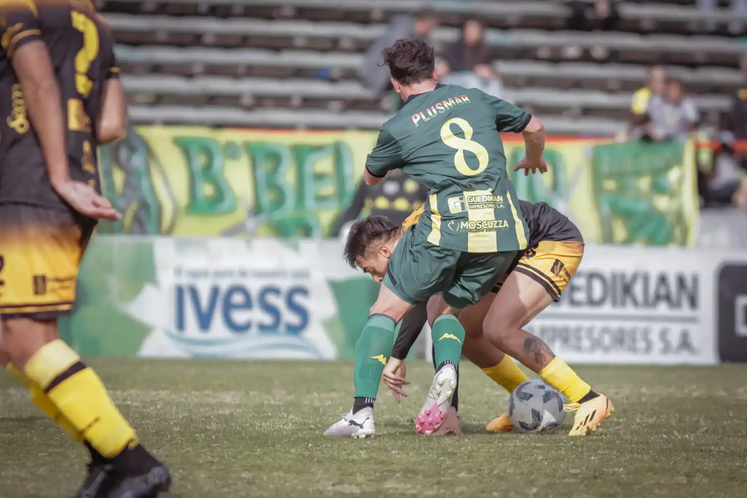 Valentín Larralde en acción