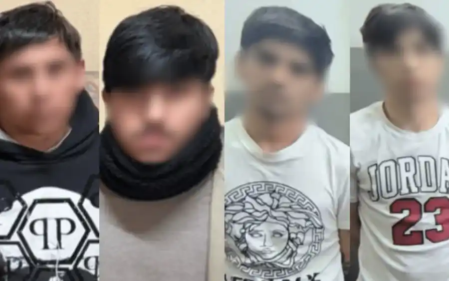 La banda estaba cuatro ciudadanos chilenos y un argentino