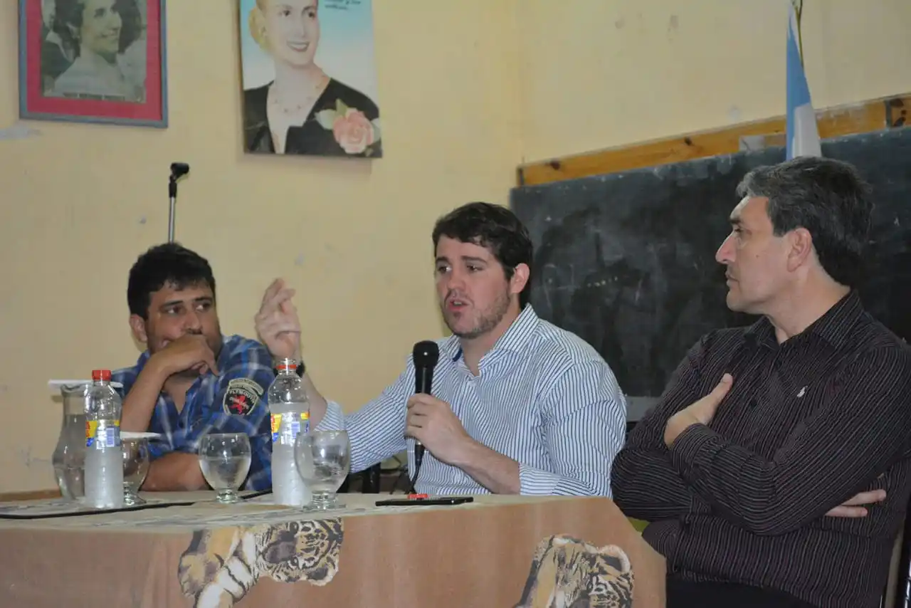 Gabás en Basavilbaso: "Hay un modelo nacional que favorece la renta financiera”