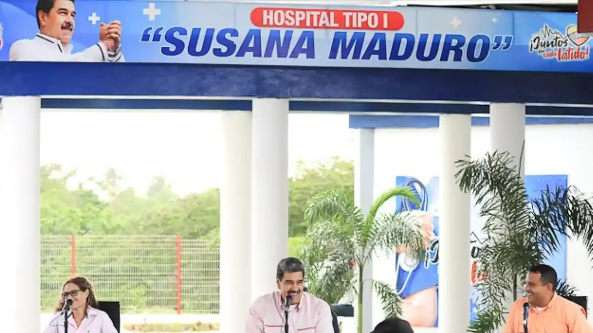 Nicolás Maduro inauguró HOSPITAL EN HONOR A SU TÍA, una curandera y partera falconiana