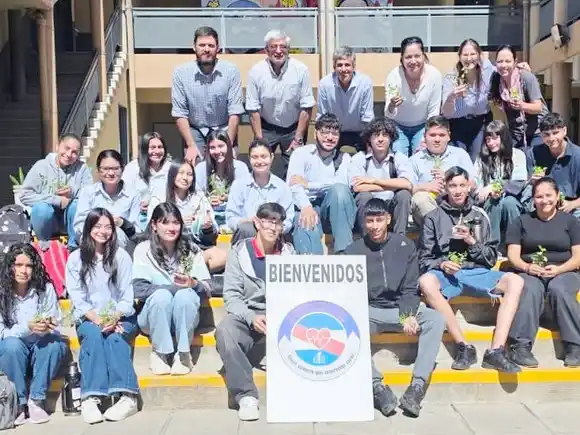 El programa de Huertas Agroecológicas llevó su taller formativo a la escuela secundaria Nº 27 “Dr. Domingo Santo Liotta”