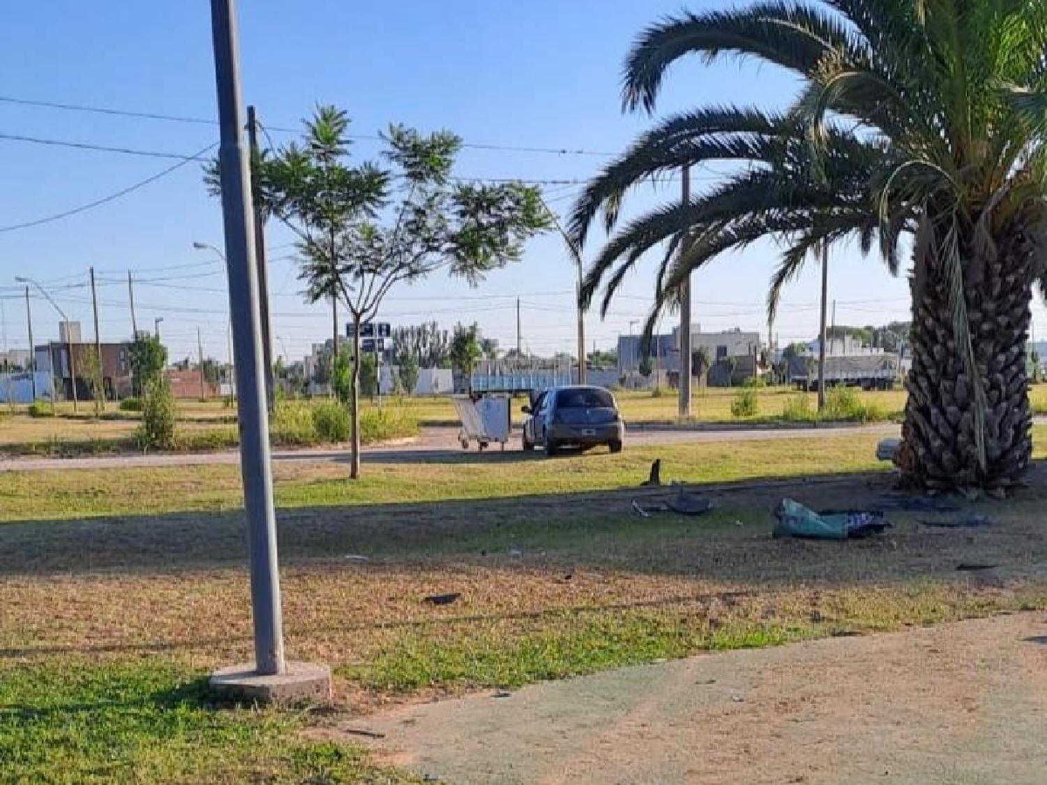Tragedia en avenida Cervantes: el conductor del auto sigue detenido