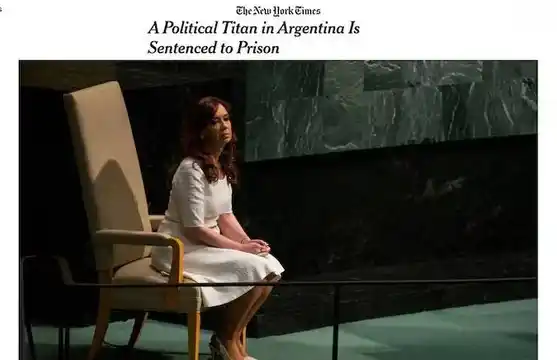 Imagen del diario The New York Times.