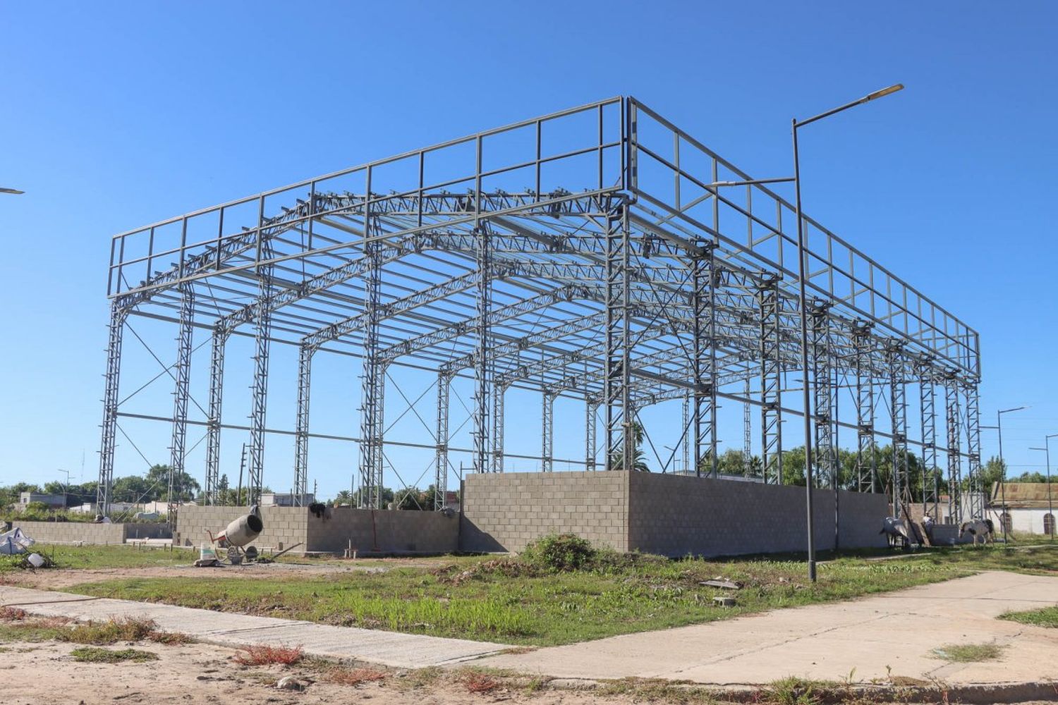 Avanza la obra del Polideportivo Norte: Qué ya está hecho y qué abarca todo el proyecto