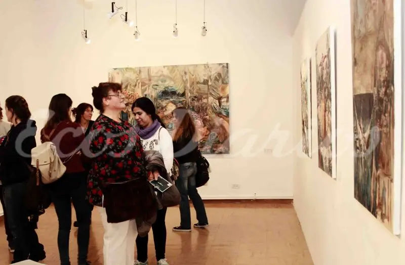 Rosario Polimeni expone en el Centro Cultural de Necochea