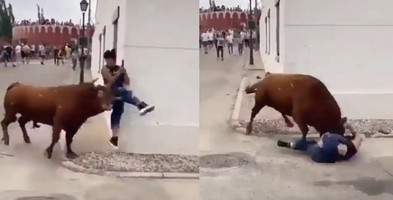 La joven fue corneada en cuatro oportunidades.