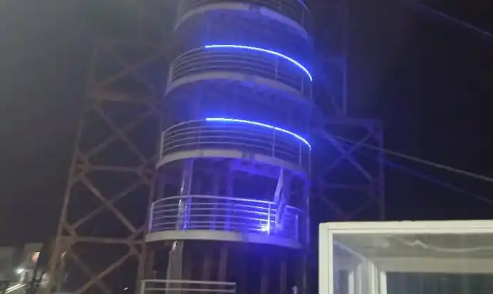 El Mirador del Río se iluminó de azul: el motivo