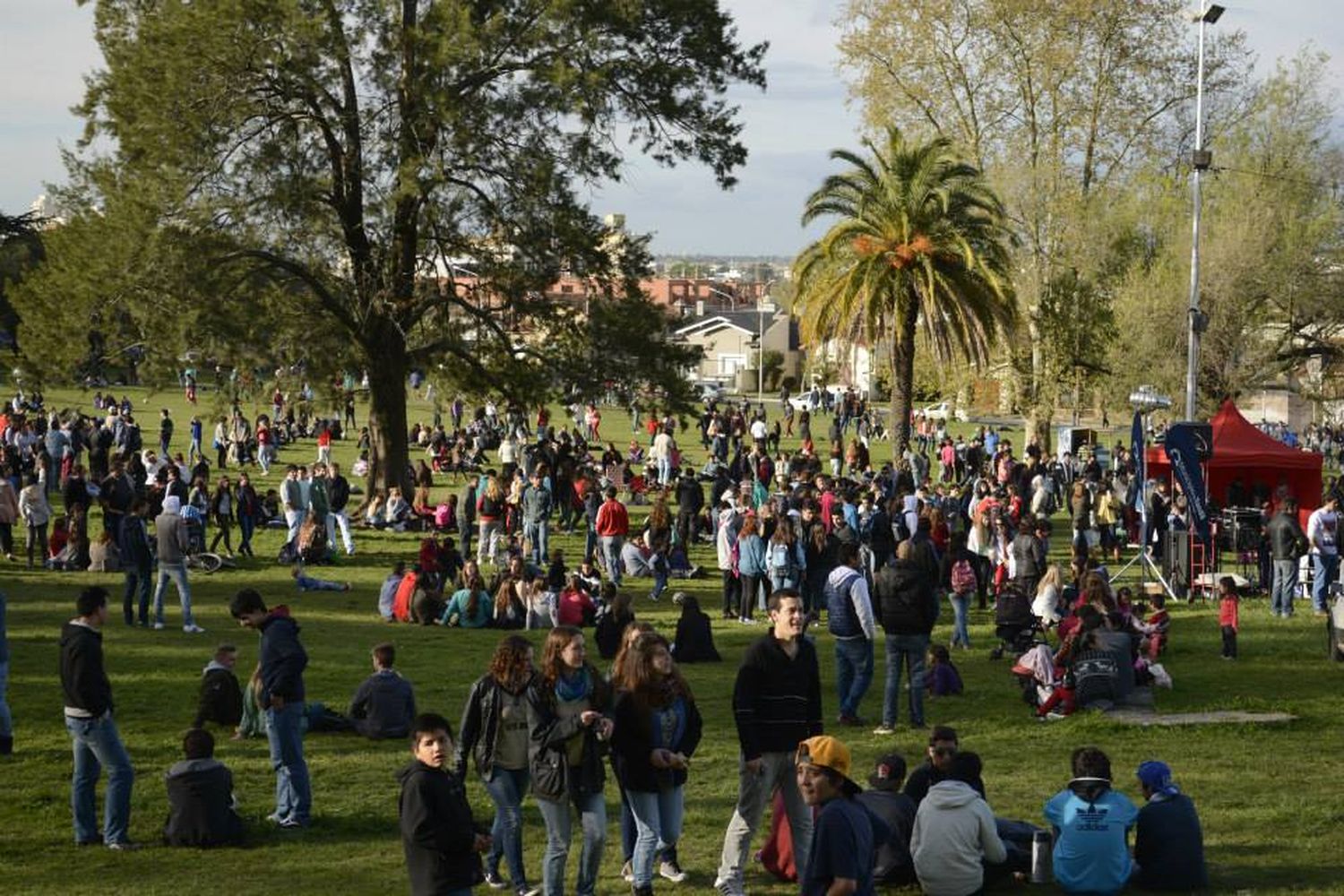 Se viene el pic nic de la primavera en la Plaza de las Banderas