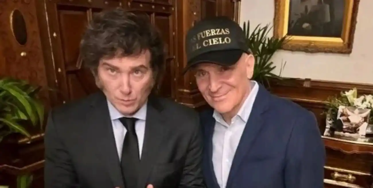 Milei y Espert compartieron un encuentro en Olivos que ratificó la candidatura del diputado. Foto: NA