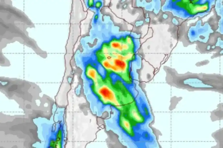 El primer día de 2023 puede llegar con lluvias generosas: qué zonas se verían beneficiadas