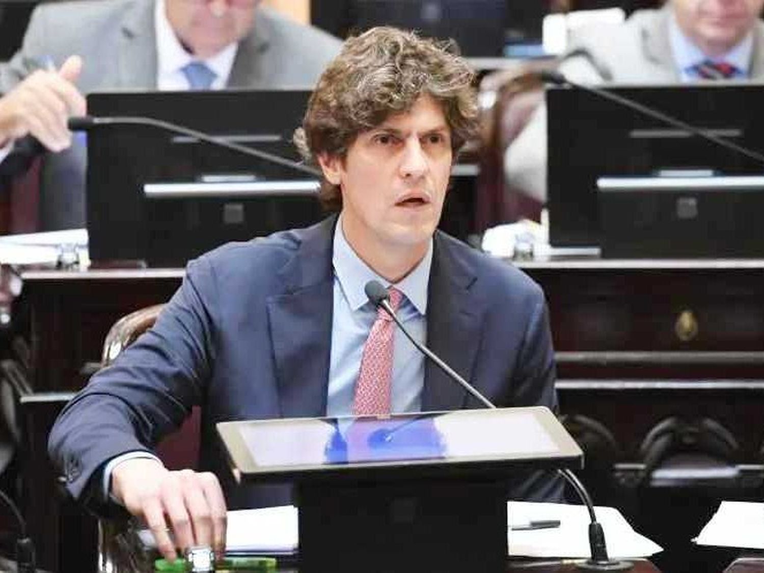Cuánto hablaron los senadores nacionales en el recinto durante 2024