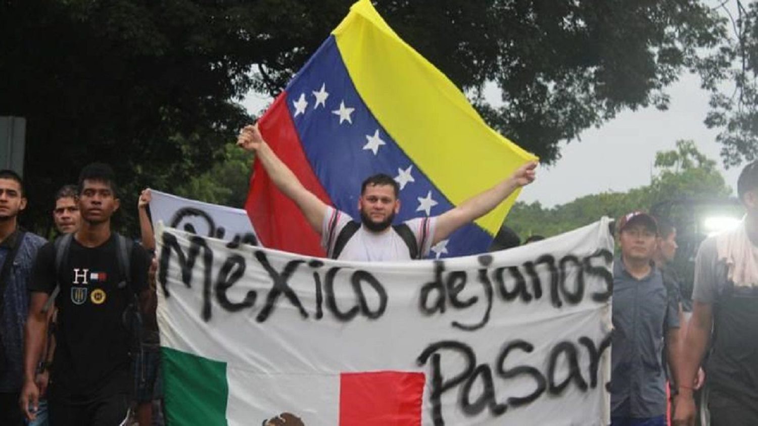 FRONTERA SUR DE MÉXICO: atestada de migrantes venezolanos y estas son las cifras