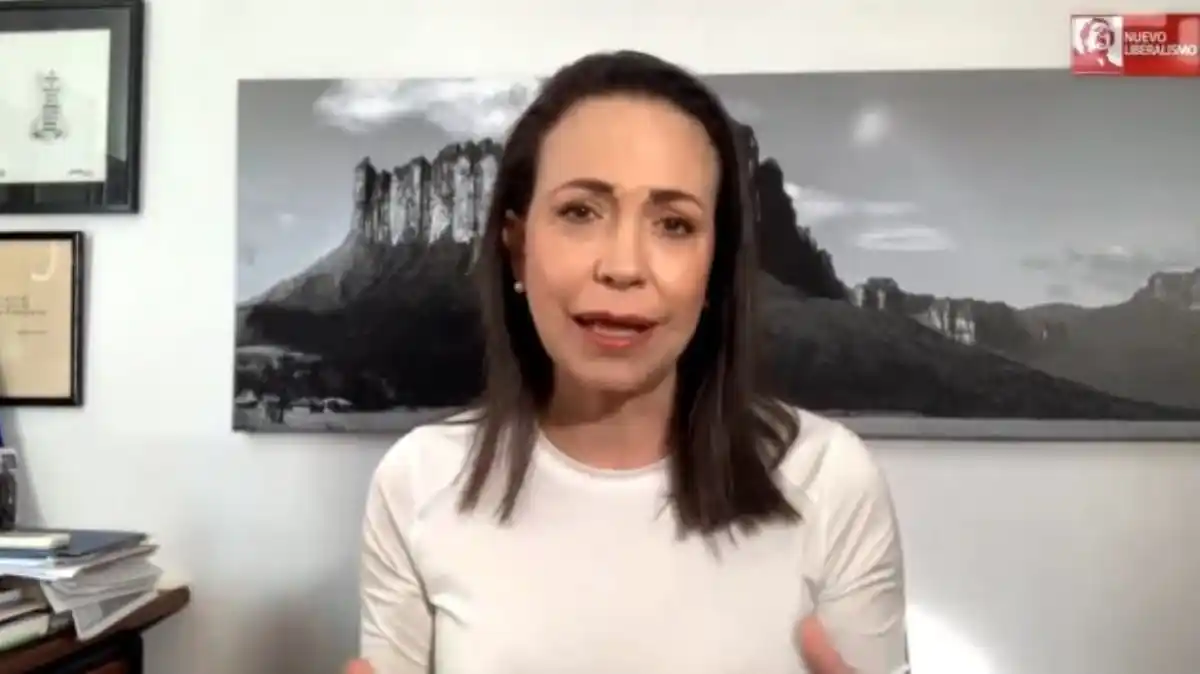 María Corina Machado: el oficialismo es el propio responsable de las reacciones de la comunidad internacional contra sí mismo