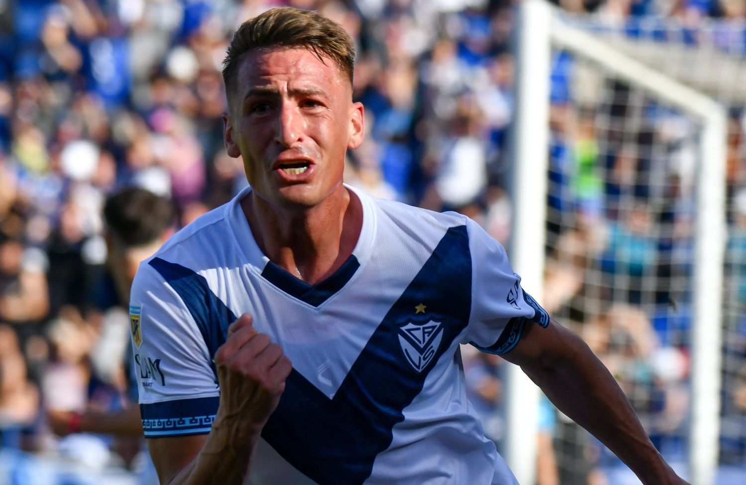 Braian Romero convirtió en el triunfo de Vélez sobre Racing
