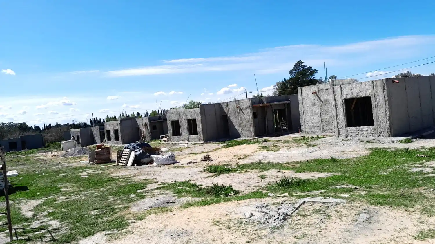 Las 25 viviendas de Río Tala, en veremos. Foto: La Opinión.