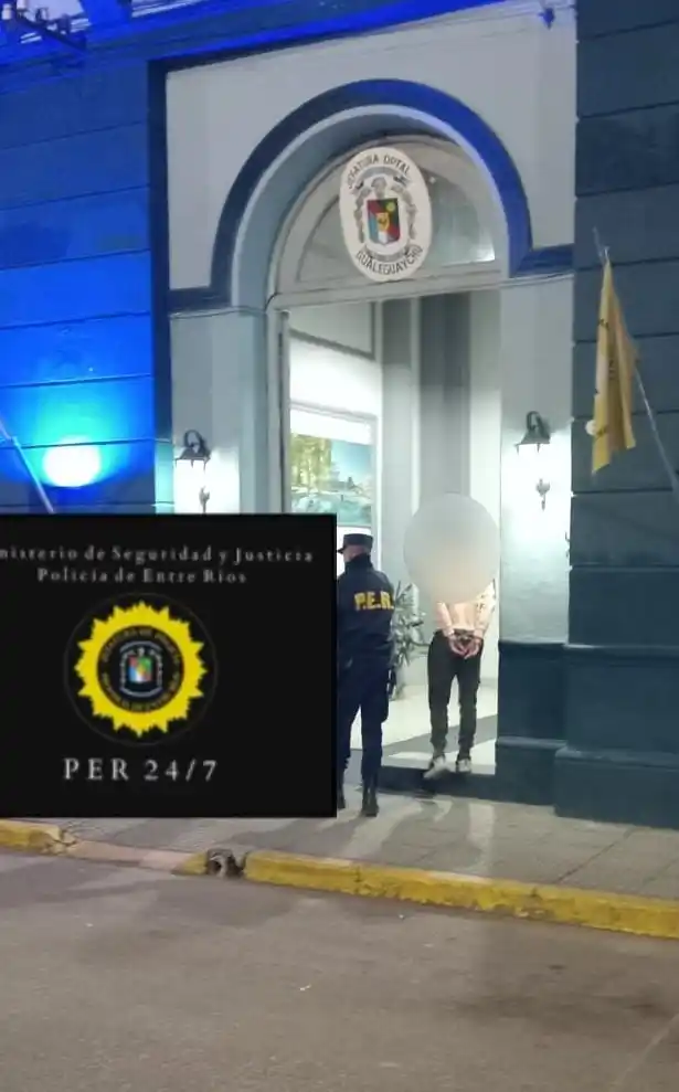 Detuvieron a un sujeto por violencia de género: le dañó el frente de la casa a su ex pareja