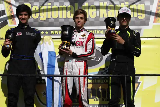 Emiliano Stang se quedó con el triunfo en la 8ª fecha del Campeonato Regional de Karting